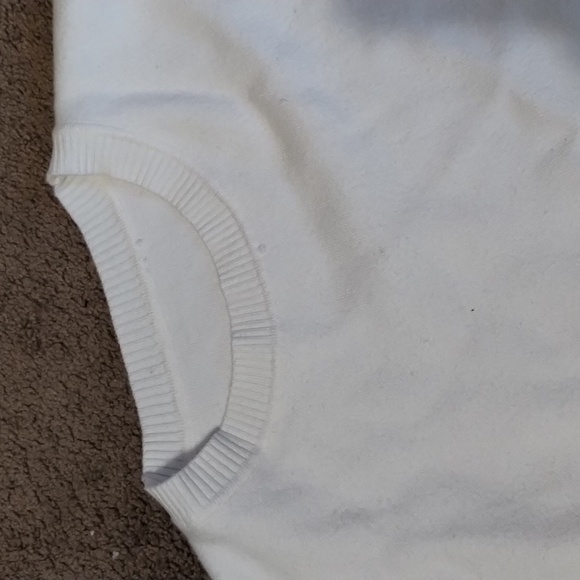 Leopard Print Brown Multi Long Sleeve Sweatshirt Chevron Stripe Solid Accents L - Picture 6 of 6